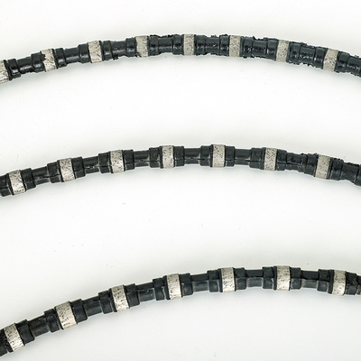 Black Classical Diamond Wire Saw Mine Granite Diamond Cutting Rope