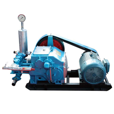 Horizontal Diesel Engine Triplex Piston Mud Pump Small Size BW 160 Mud Pump
