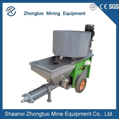 Cement Wall Plastering Mortar Spraying Machine Grouting Pump Underground Drilling Machine