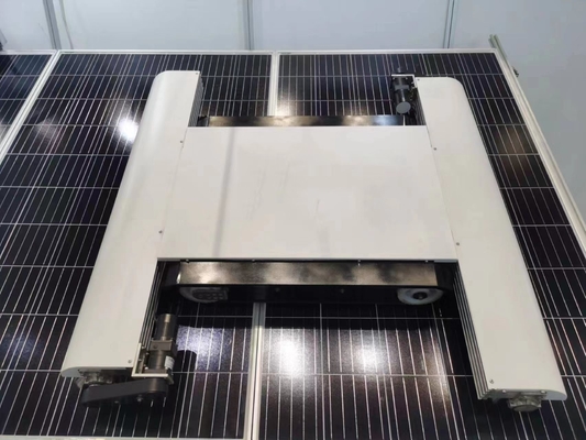 Electric photovoltaic panel cleaning machine Multi-functional solar panel water jet cleaning tool