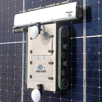Long Lasting Photovoltaic Solar Panel Cleaning Robot 0-50 m/min travel speed