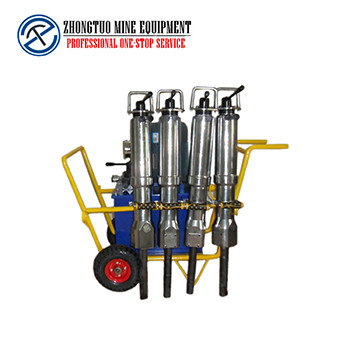 Hydraulic Diesel Rock Splitting Equipment 250mm 350mm 450mm Length For Quarry
