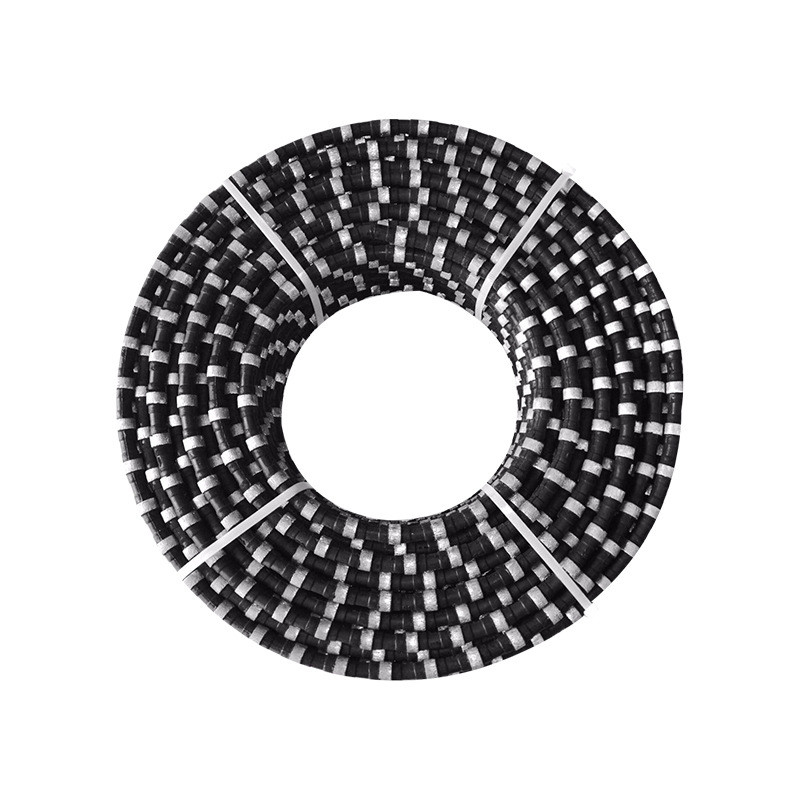 Custom 40m/Roll Beaded Diamond Wire Saw For Reinforced Concrete Cutting