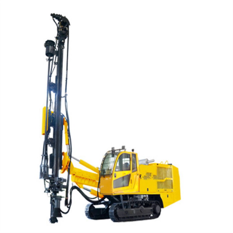 380V Hydraulic Crawler Drill Rig Rock Drilling Rig Machine For Building Road Bridge