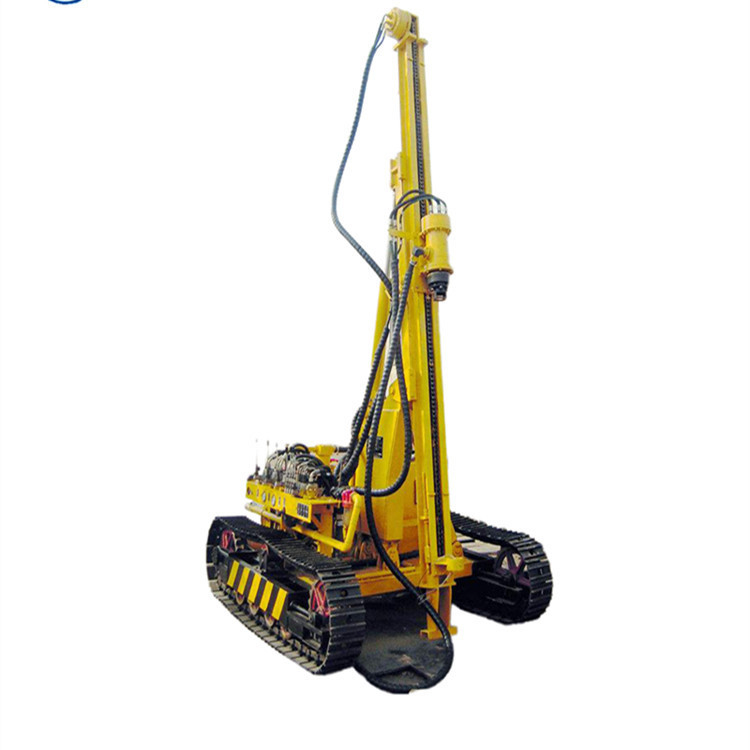 380V Hydraulic Crawler Drill Rig Rock Drilling Rig Machine For Building Road Bridge