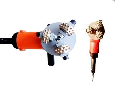 220V Handheld Electric Concrete Scabbler Rotary Bush Hammer