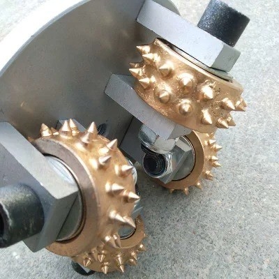 220V Handheld Electric Concrete Scabbler Rotary Bush Hammer