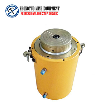 Hydraulic Bridge Construction Machine Pretensioned Prestressing Jack Double Acting