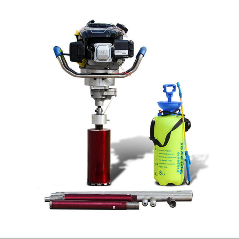 ISO Single Person Backpack Drilling Machine 30m Depth Shallow Rock Drill Rig