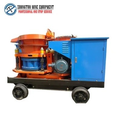 0.4Mpa To 0.6Mpa Cement Spraying Machine Dry Mixed Concrete Shotcrete Machine