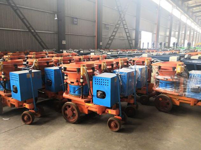 0.4Mpa To 0.6Mpa Cement Spraying Machine Dry Mixed Concrete Shotcrete Machine