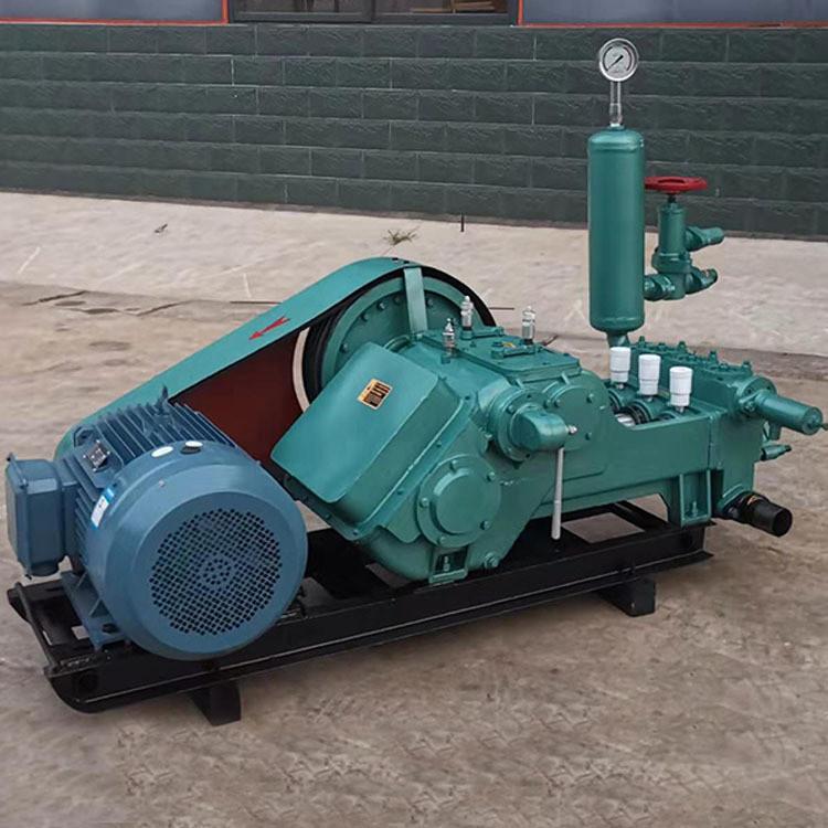 Triplex Cylinder Single Acting Reciprocating Mud Pump BW320 Piston Mud Pump