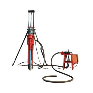 30m Depth DTH Drilling Rig Machine Portable Mining Rock Drilling Machine