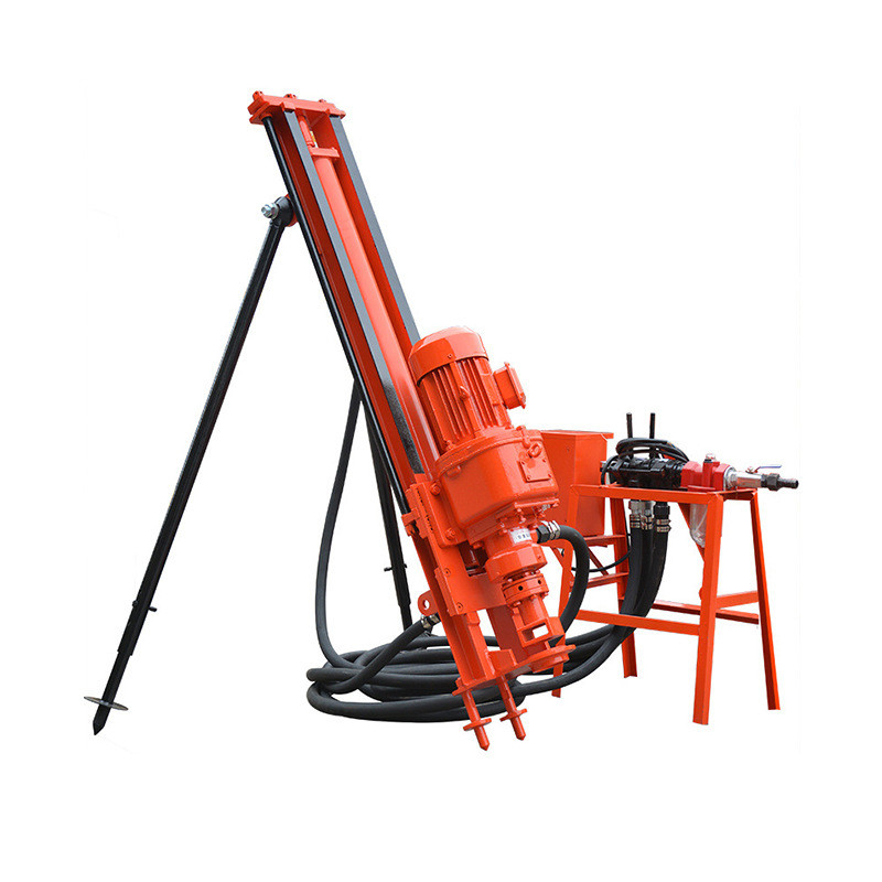 30m Depth DTH Drilling Rig Machine Portable Mining Rock Drilling Machine