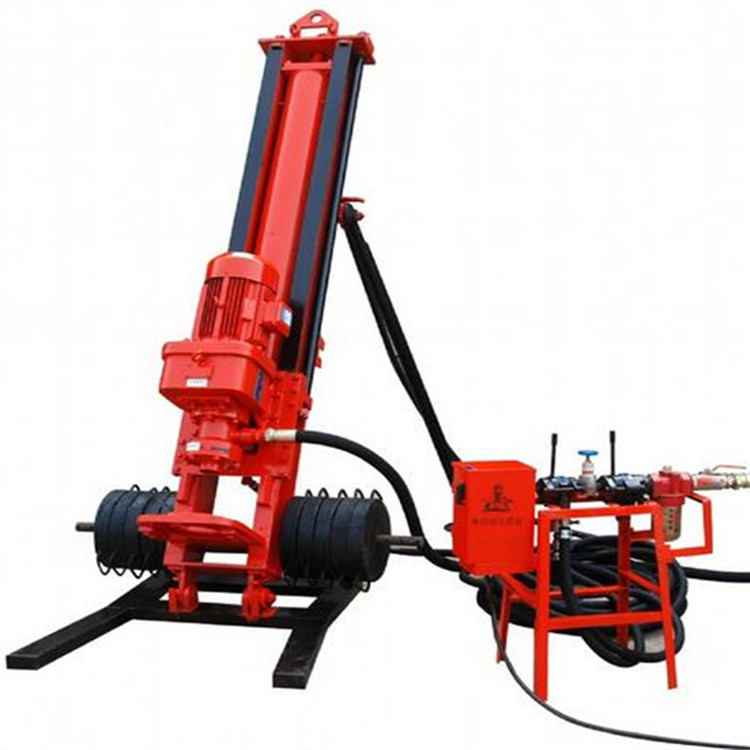 30m Depth DTH Drilling Rig Machine Portable Mining Rock Drilling Machine