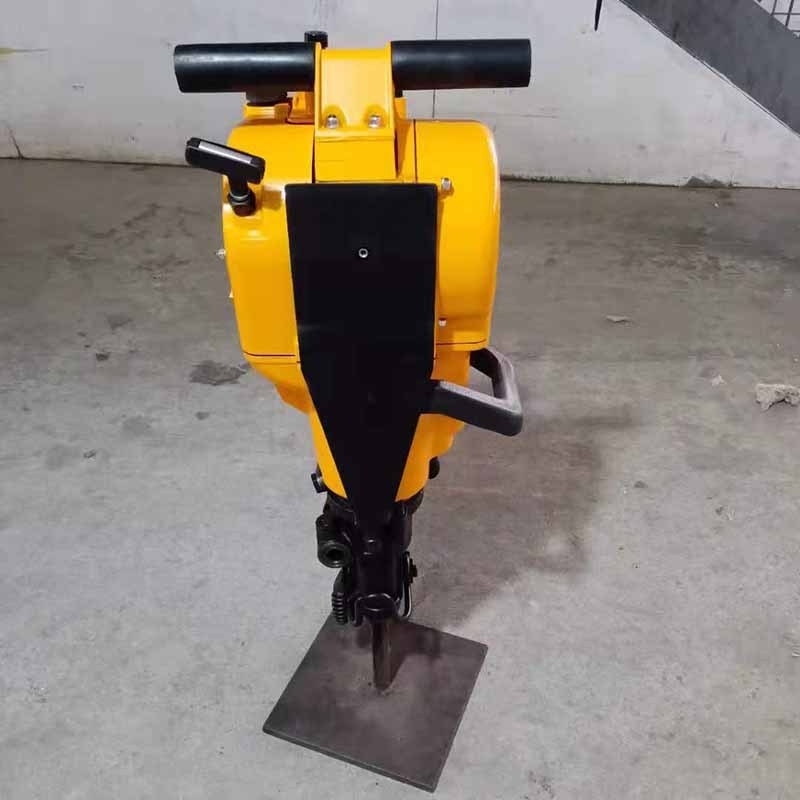 250mm/Min Stone Mining Drilling Rig Machine Yellow Internal Combustion Rock Drill