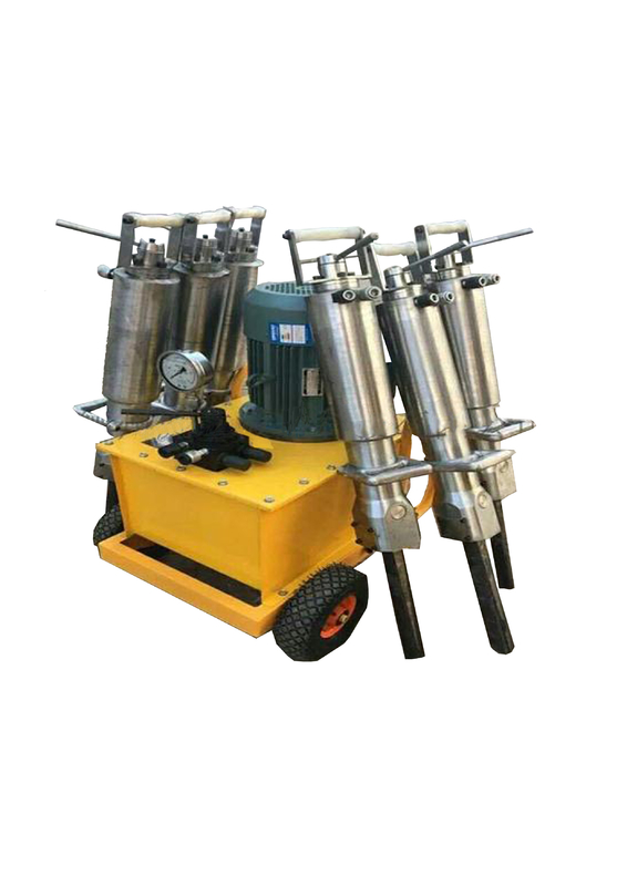Dia 40mm To 50mm Mining Rock Splitter Machine Hydraulic Rock Drill Concrete Breaker