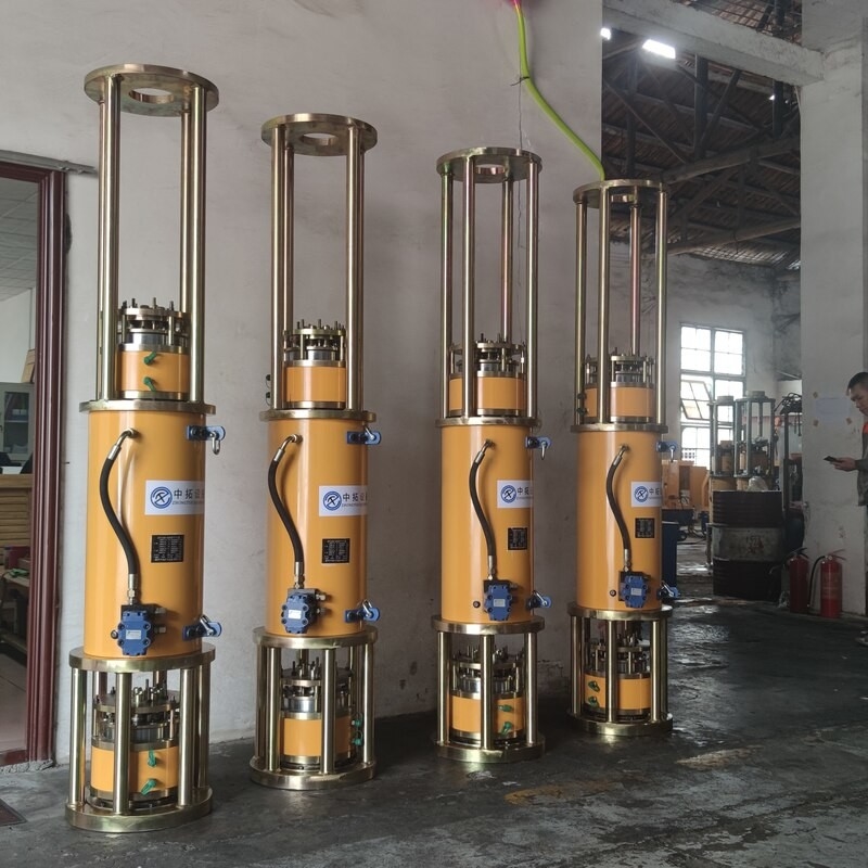Synchronous System Hydraulic Lifting Jack Machine For Large Constructions