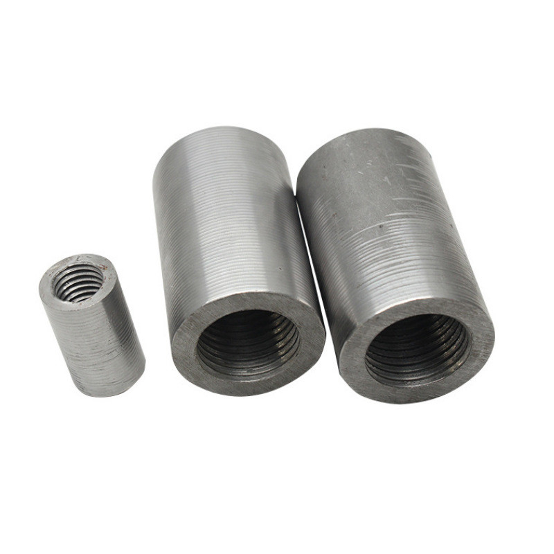 Straight Thread Chamfering Steel Bar Sleeve For Mechanical Joints