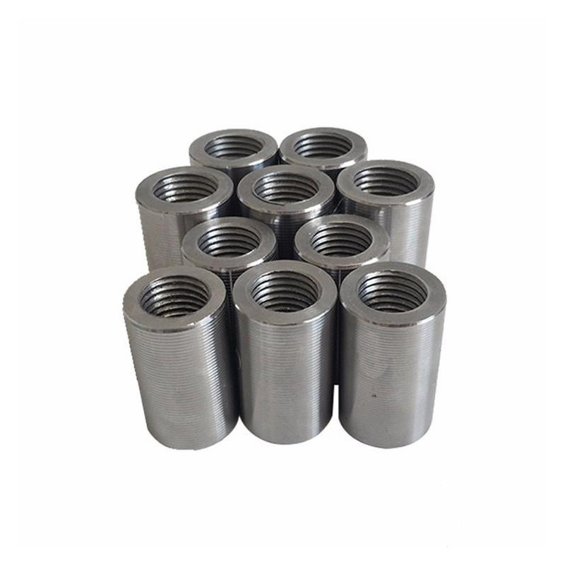 Straight Thread Chamfering Steel Bar Sleeve For Mechanical Joints