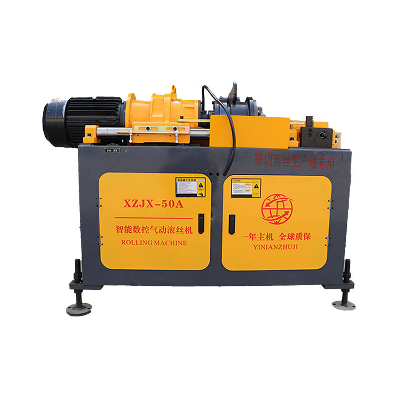 Electric CNC Round Steel Stripping Thread Rolling Machine For Rebar