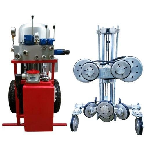 Hydraulic Diamond Wire Saw Machine For Stone Cutting