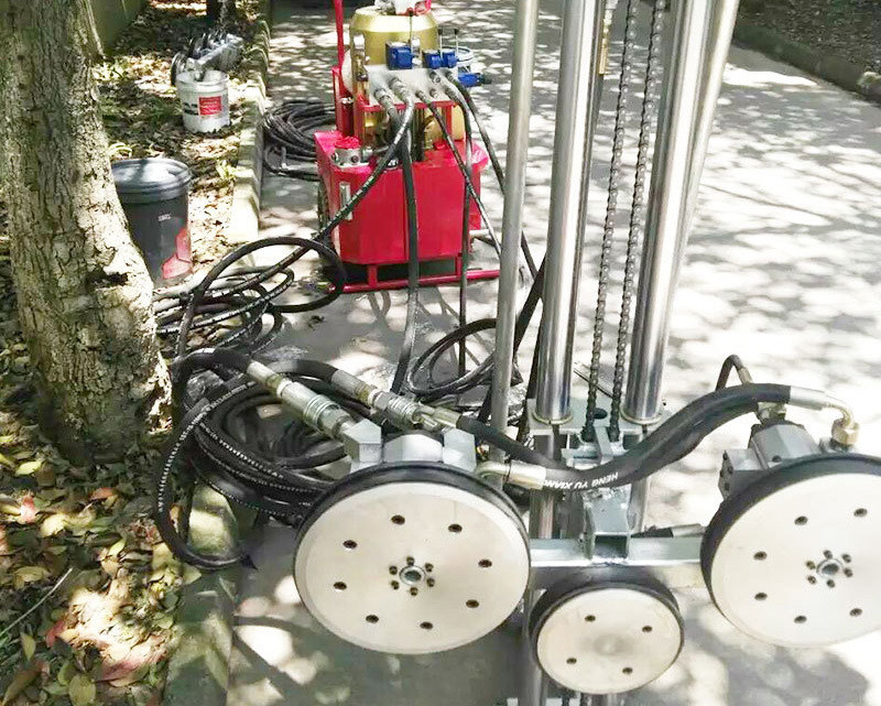 Hydraulic Diamond Wire Saw Machine For Stone Cutting