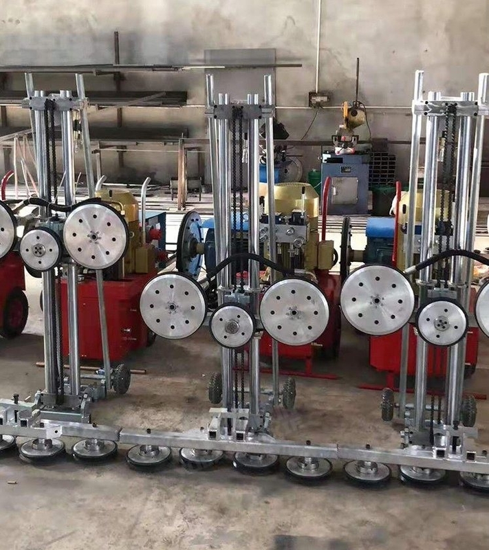 Hydraulic Diamond Wire Saw Machine For Stone Cutting