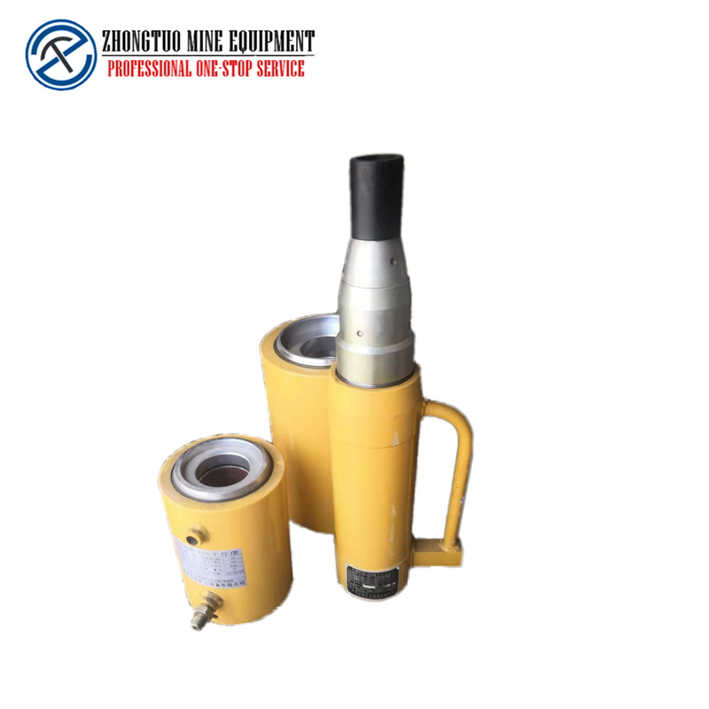 Prestressed Post Tension Hydraulic Mono Strand Stressing Jack For Bridge