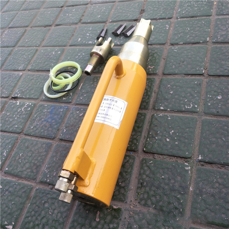 Prestressed Post Tension Hydraulic Mono Strand Stressing Jack For Bridge