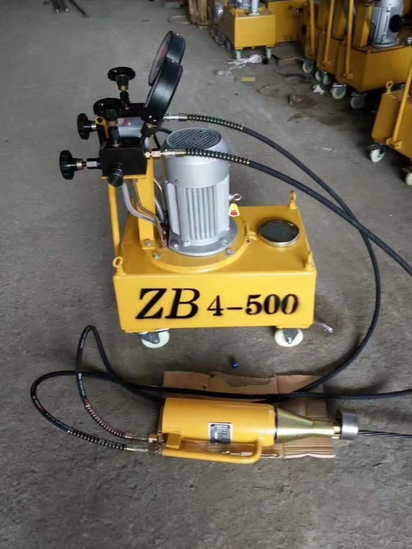 Prestressed Hydraulic Mono Strand Stressing Jack