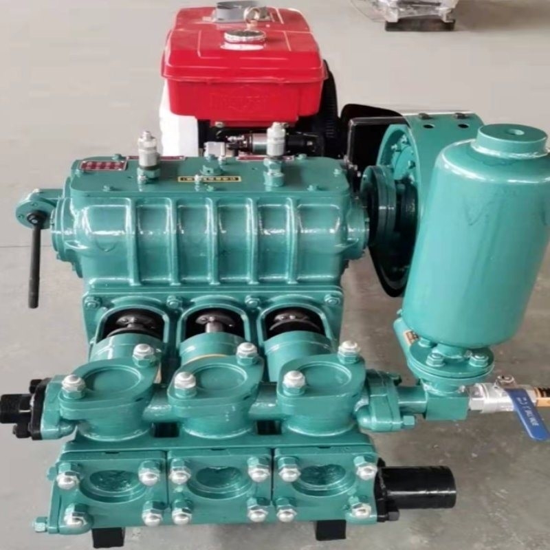 Horizontal Piston Triplex Plunger Mud Pump Machine Diesel Engine