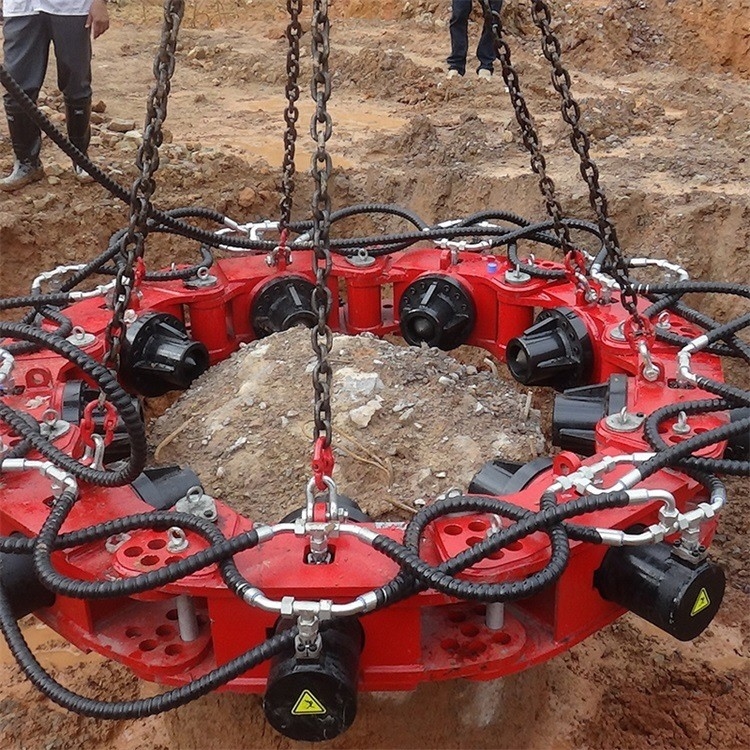 Hydraulic Round Pile Breaker / Cutter For Concrete Piles