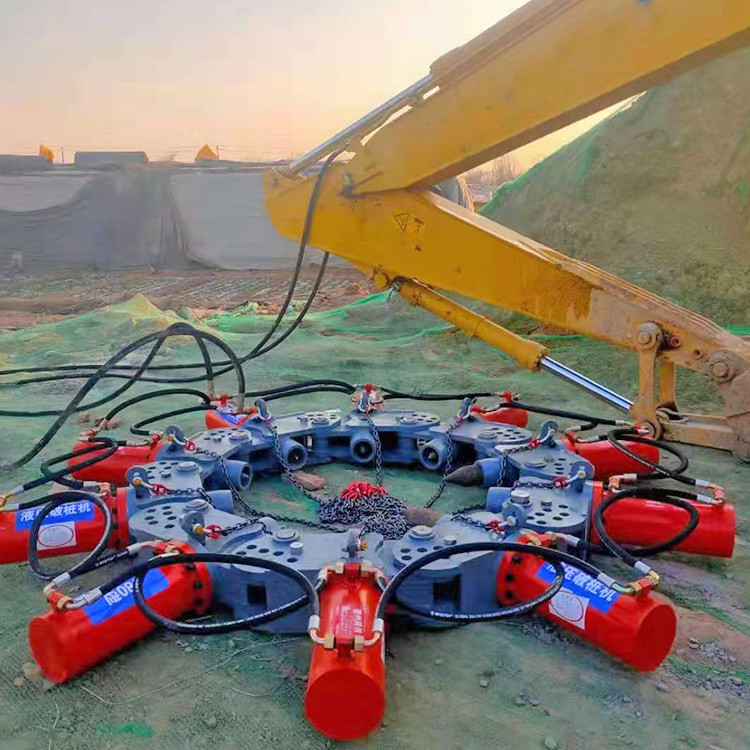 Hydraulic Round Pile Breaker / Cutter For Concrete Piles