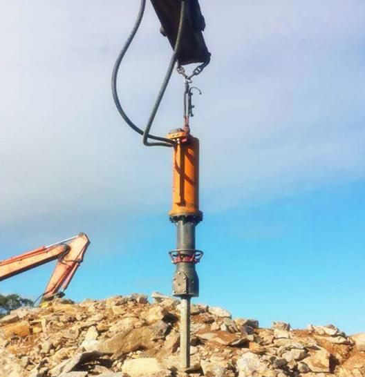 Big Hydraulic Rock Splitter For 76mm / 89mm / 110mm / 120mm Hole Diameter
