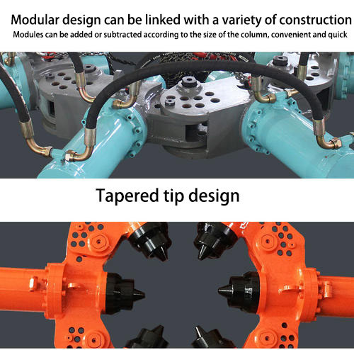 Concrete Round Pile Head Cutter Hydraulic Pile Breaker