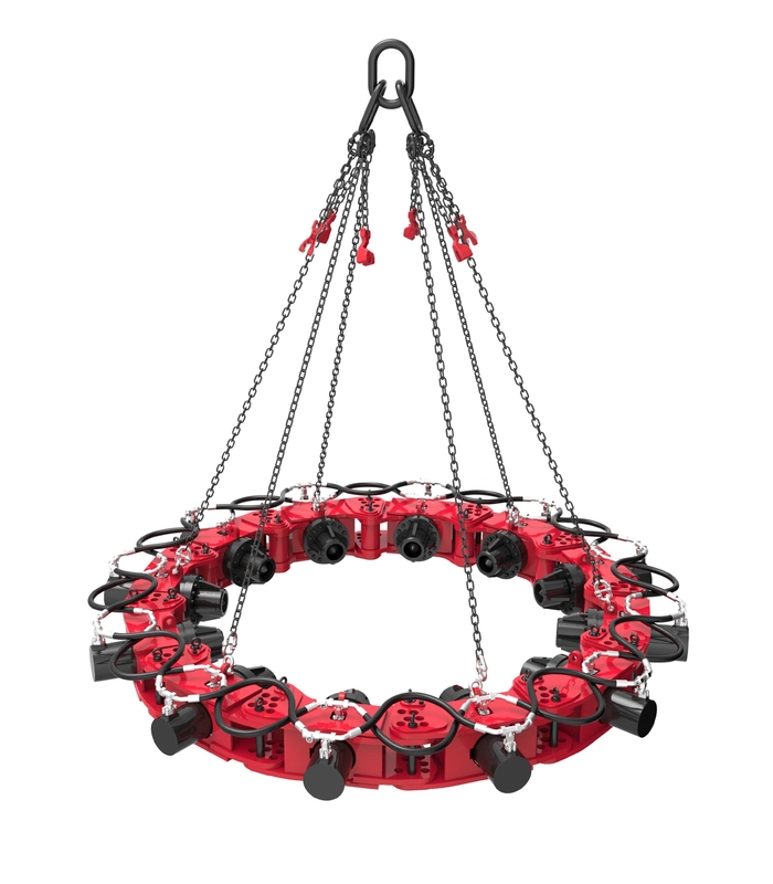 Excavator Crane Mounted Hydraulic Concrete Pile Breaker Head Cutter