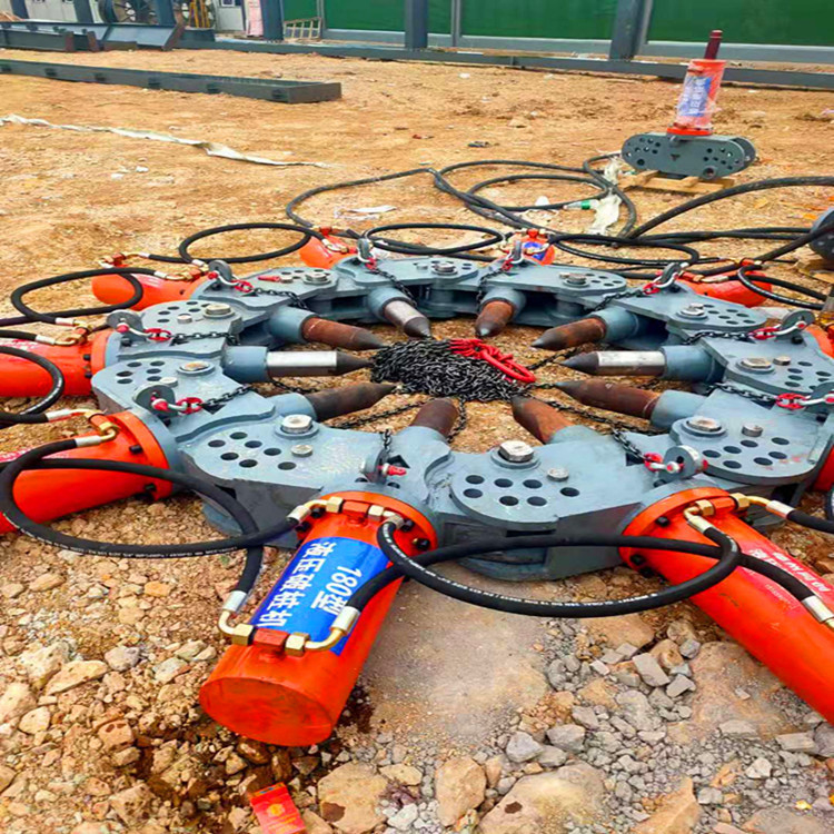 Excavator Crane Mounted Hydraulic Concrete Pile Breaker Head Cutter