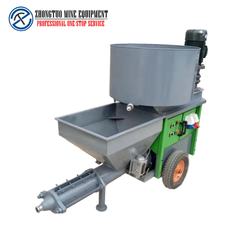 Concrete Pump Mixed Cement Mortar Plaster Spray Machine
