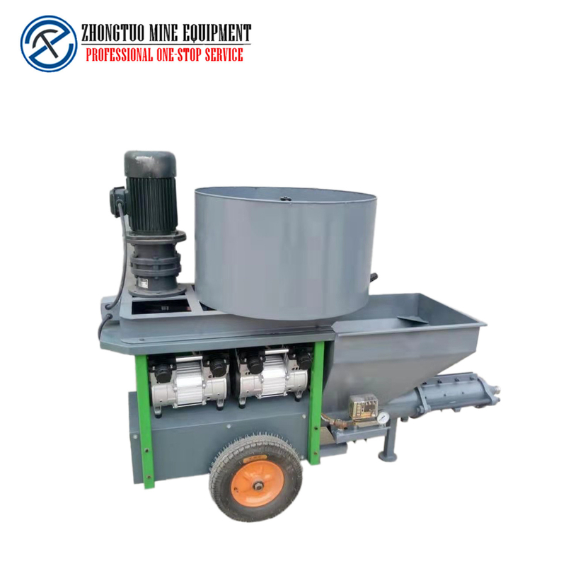 Concrete Pump Mixed Cement Mortar Plaster Spray Machine