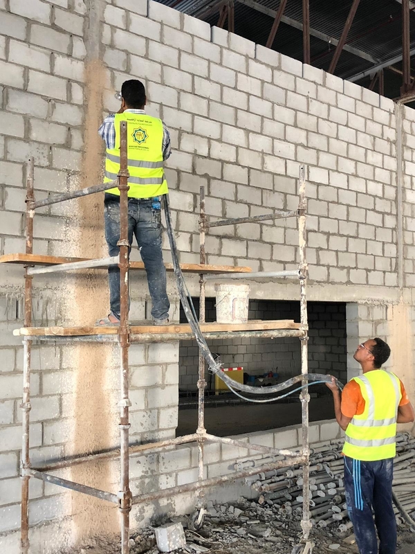 Cement Mortar Sprayer Wall Plastering Equipment