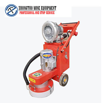 Floor Grinder Concrete Polish Machine With Dust Vacuum Cleaner