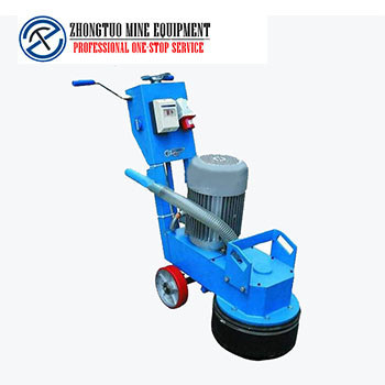 Floor Grinder Concrete Polish Machine With Dust Vacuum Cleaner