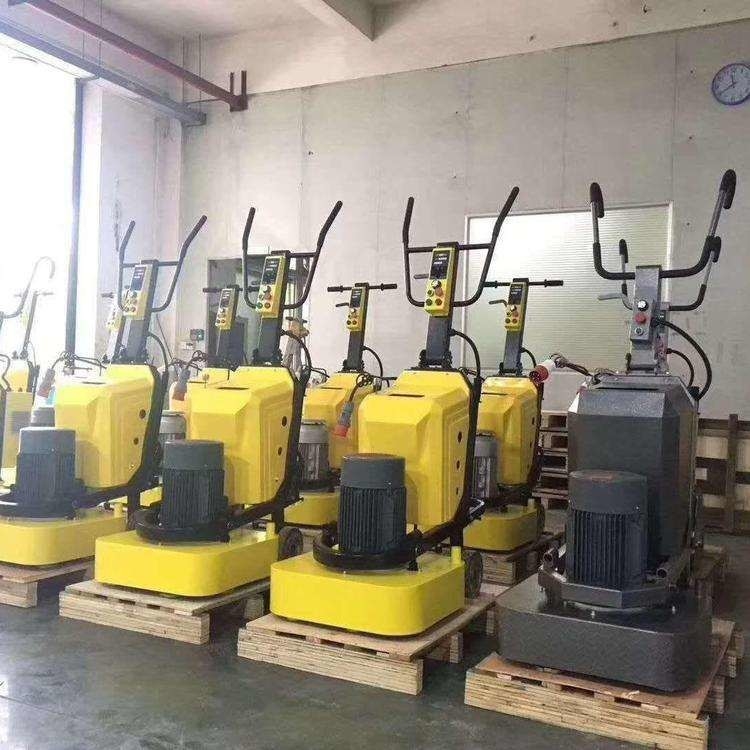 Floor Grinder Concrete Polish Machine With Dust Vacuum Cleaner