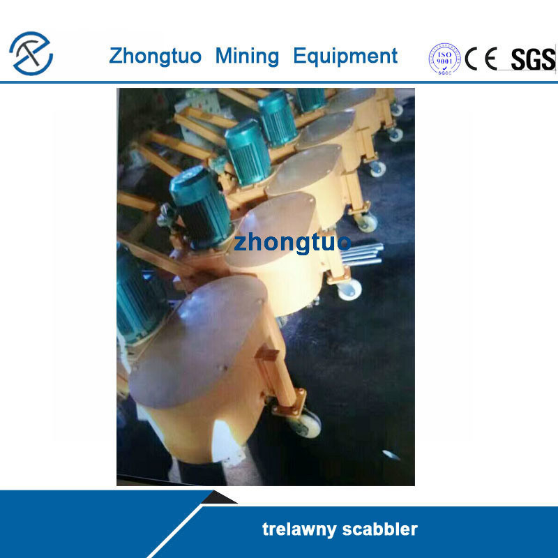 Mobile Electric Concrete Scabbler Floor Grinder Machine 40t/h