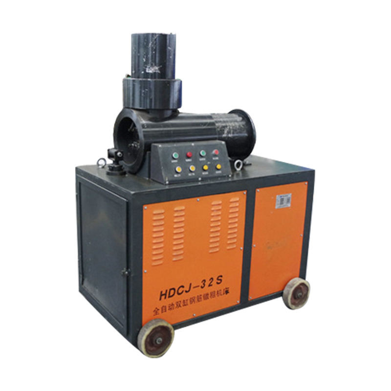 Steel Bar Upsetting Cold Forging Machine For Building Material Parallel Threaded