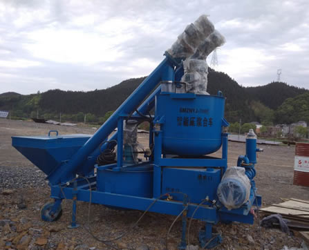 Intelligent Grouting Trolley For Railway And Highway Construction