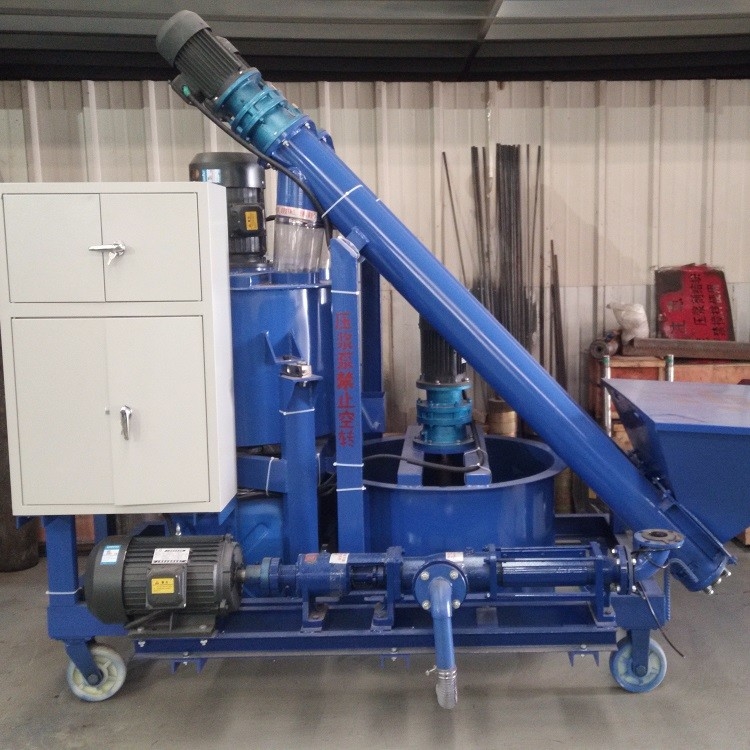 Smart Intelligent Construction Mix Mortar Pump Grouting System