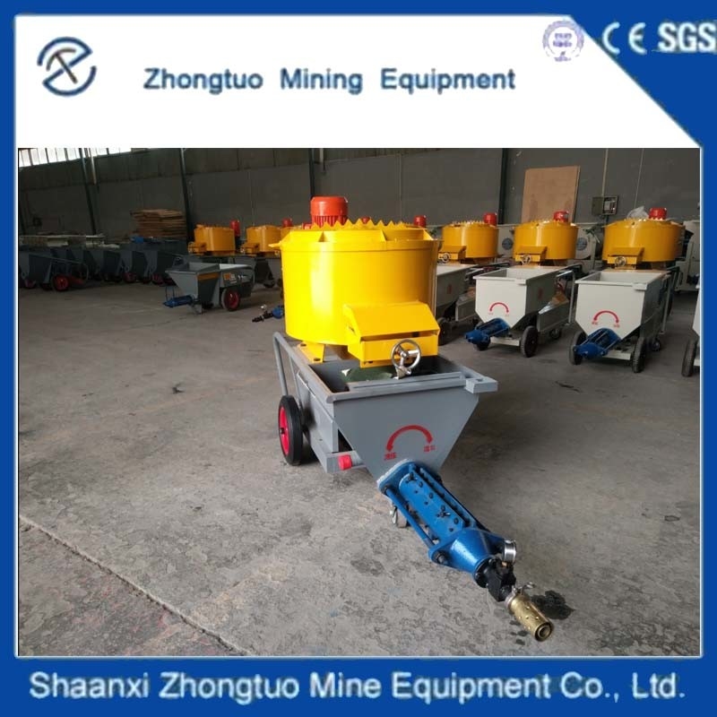 Automatic Wall Plastering Machine Cement Mortar Spraying Pump