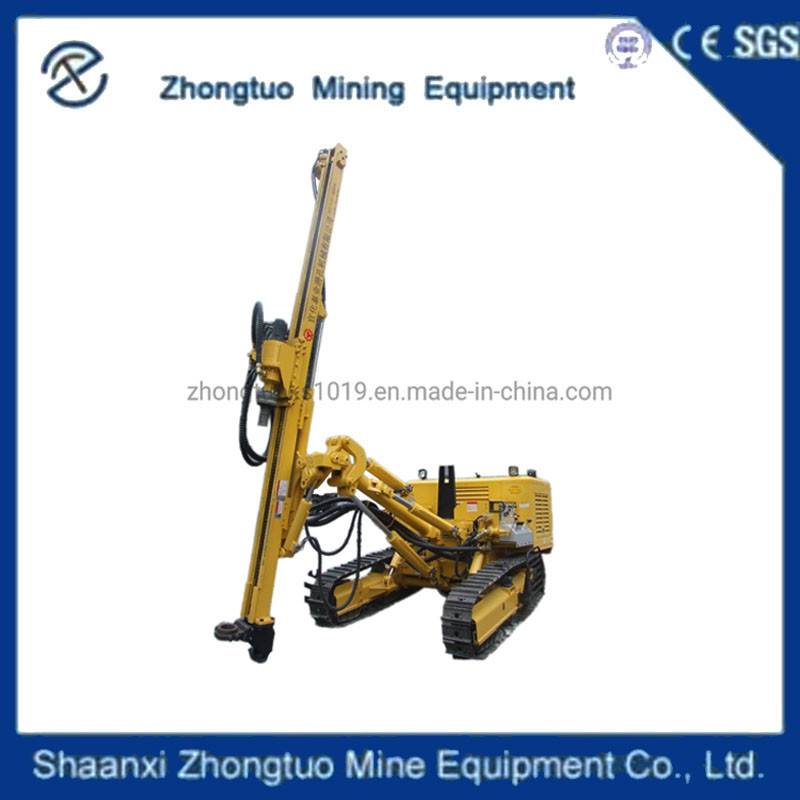 Hydraulic Crawler Drill Rig Rock Drilling Machine For Foundation Engineering Construction Building Road Bridge